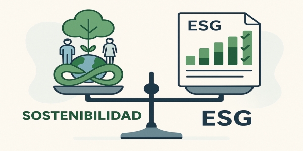 DIFERENCIA ENTRE ESG Y SOSTENIBILIDAD EN LA ESTRATEGIA EMPRESARIAL